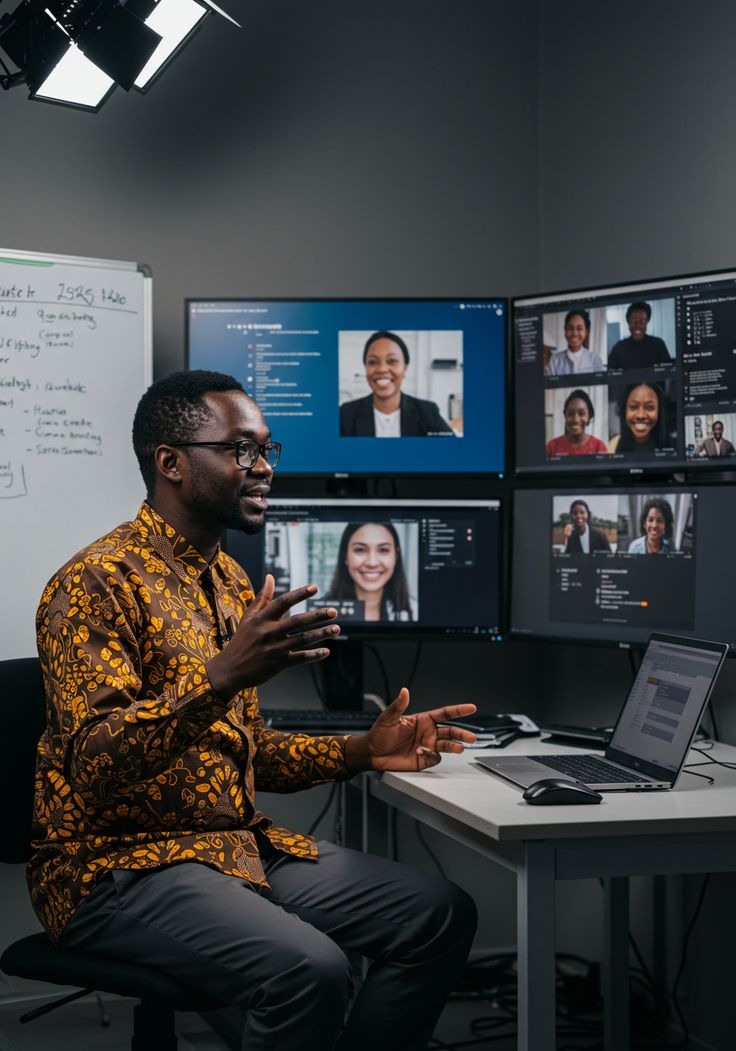 Professional workspace